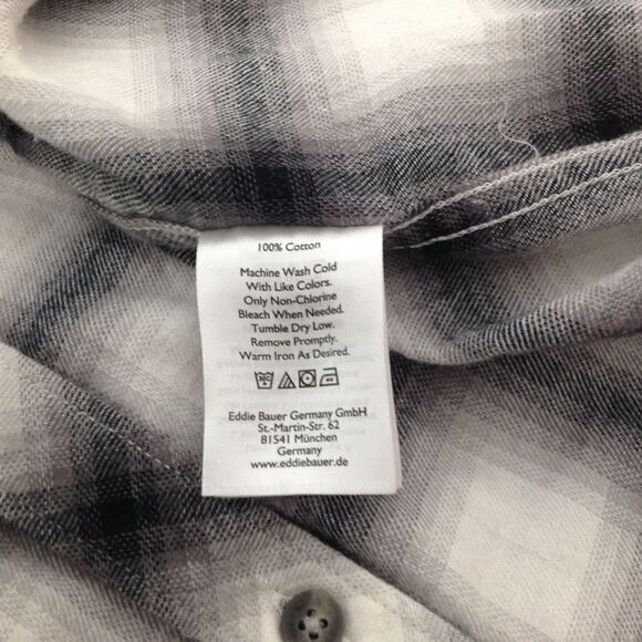 Eddie Bauer flannel button up shirt size XL - Picture 5 of 5